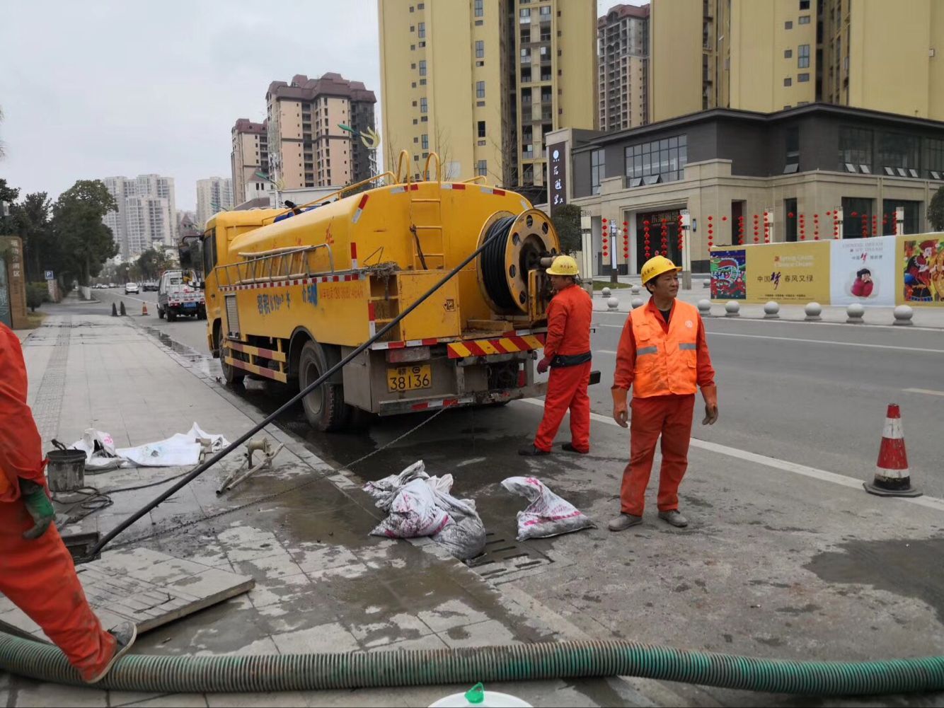 金塔排污管道清淤-管道清洗
