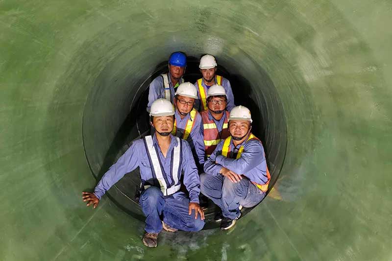 金塔清洗管道的几个步骤