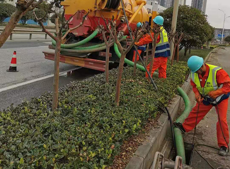 金塔市政管道清淤